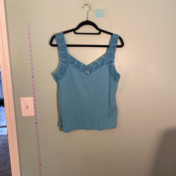 ☀️Sigrid Olsen Women’s Sleepwear Top, medium blue, size XL. - Picture 4 of 6